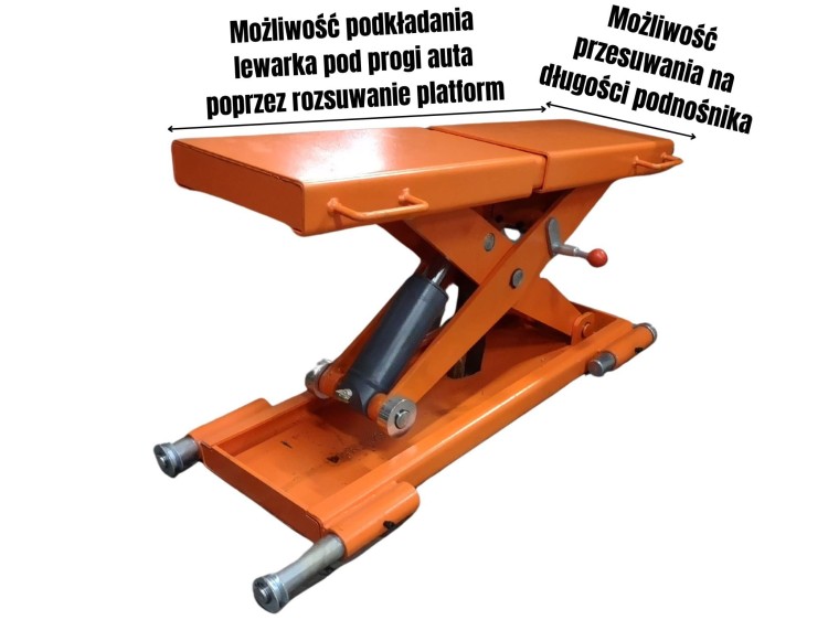 Lewarek typu ROLLING JACK
