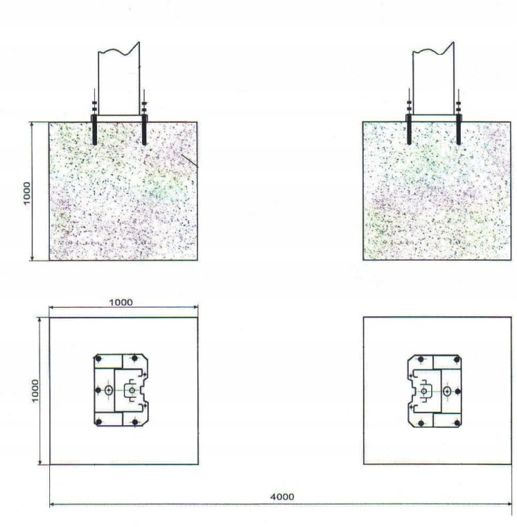wylewka2 Podnośnik Dwukolumnowy Samochodowy Warsztatowy Łączony Górą 4T Automat