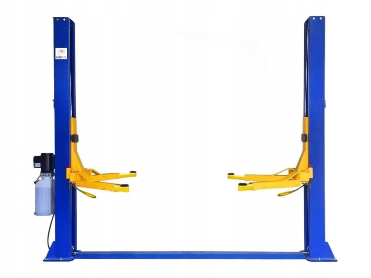 Podnośnik Dwukolumnowy Warsztatowy 4T Niebieski
