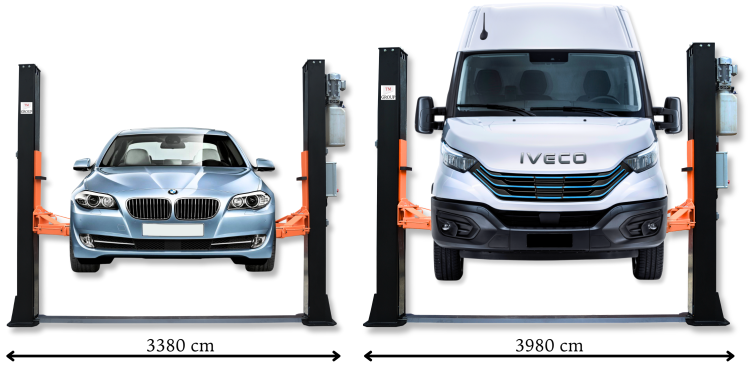 porównanie podnośników 4T i 5,5T