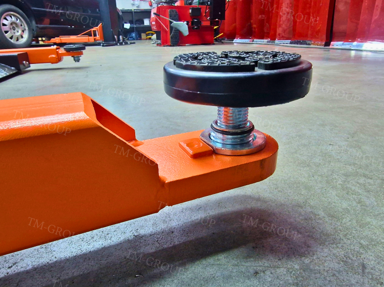 Podnośnik Dwukolumnowy Samochodowy Warsztatowy Łączony Górą 4T Automat