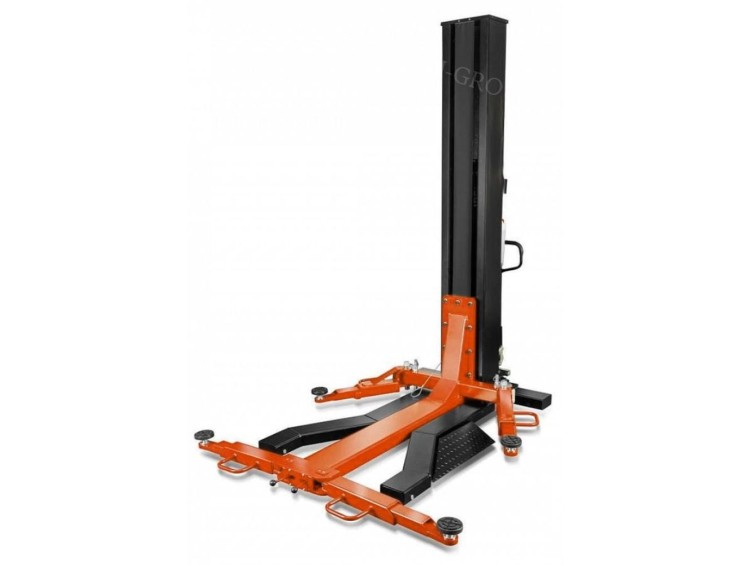 profilowe Podnośnik Jednokolumnowy Półautomat 2,7 Tony Mobilny