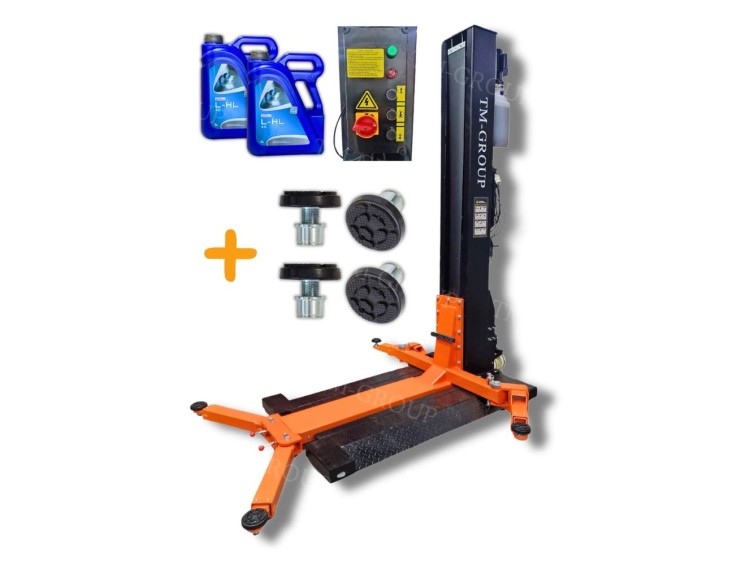 profilowe Podnośnik Jednokolumnowy 2,8 Tony Automat Mobilny Samochodowy-GROUP