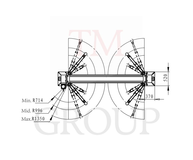 VB4500 Podnośnik Dwukolumnowy 4,5T