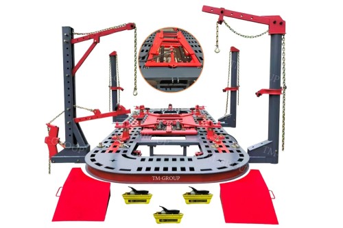 Profilowe Rama Naprawcza Nowa Generacja 4T 4x DOZER!! Płyta Blacharska z Podnośnikiem TM-GROUP