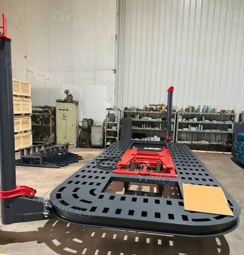 Rama Naprawcza Nowa Generacja 4T B700-2X 2x DOZER!! Płyta Blacharska z Podnośnikiem