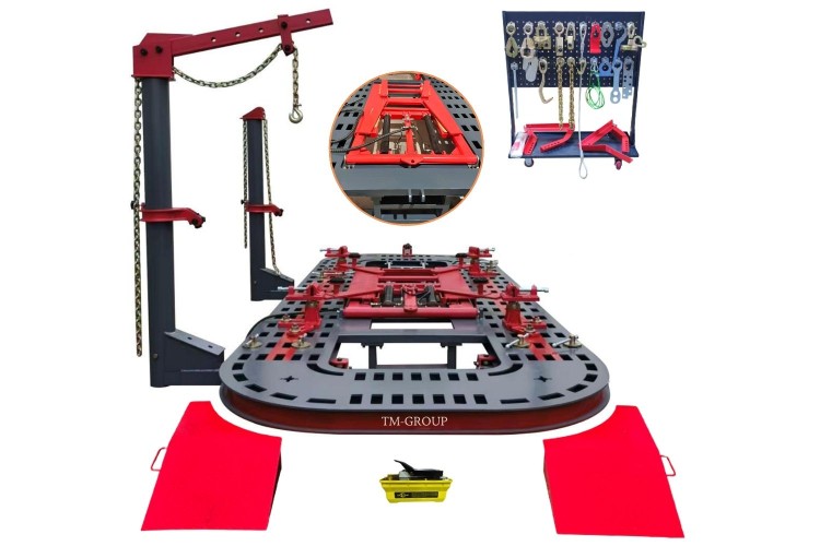 Profilowe Rama Naprawcza Nowa Generacja 4T B700-2X 2x DOZER!! Płyta Blacharska z Podnośnikiem