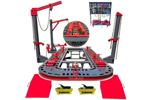 Profilowe Rama Naprawcza Nowa Generacja 4T, Profesjonalna Płyta Blacharska C700-3X 3x DOZER!! TM-GROUP