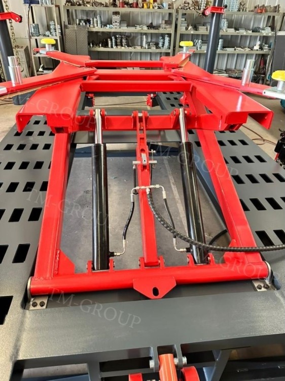 Rama Naprawcza Nowa Generacja 4T, Profesjonalna Płyta Blacharska 1x DOZER!! TM-GROUP