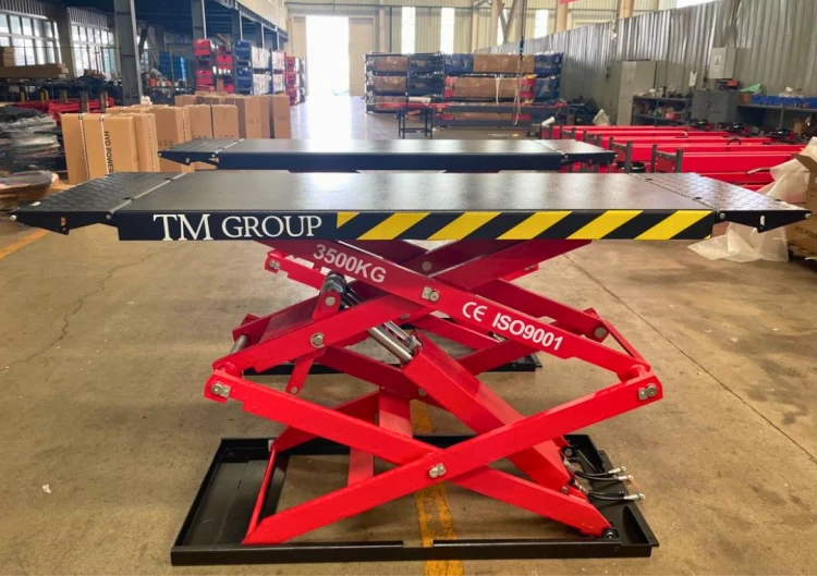 podnośnik nożycowy naposadzkowy VF3500 premium tm-group