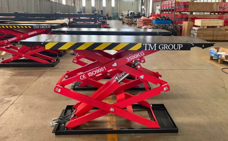 podnośnik nożycowy naposadzkowy VF3500 premium tm-group