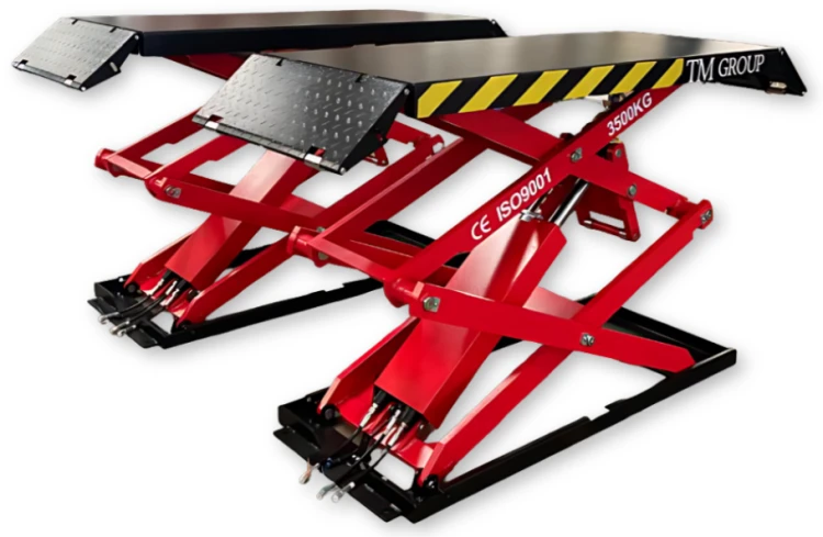 podnośnik nożycowy naposadzkowy VF3500 premium tm-group