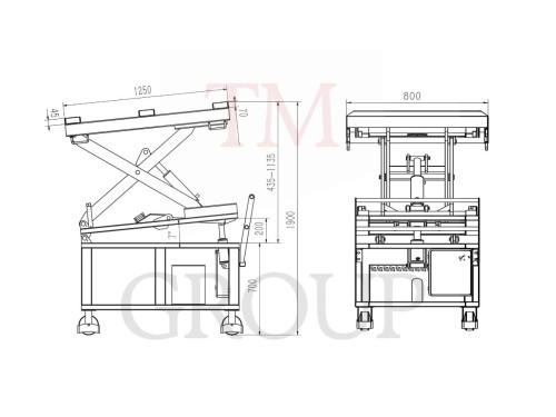rysunek techniczny do TM-15A